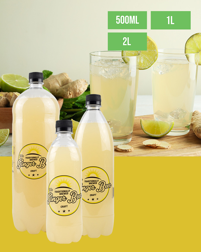 KWT Beverages products - Mr Ginger Beer