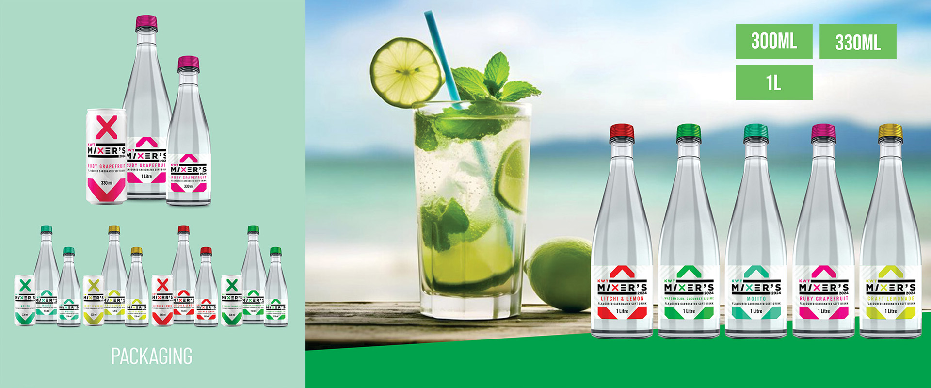 These are flavoured carbonated soft drinks